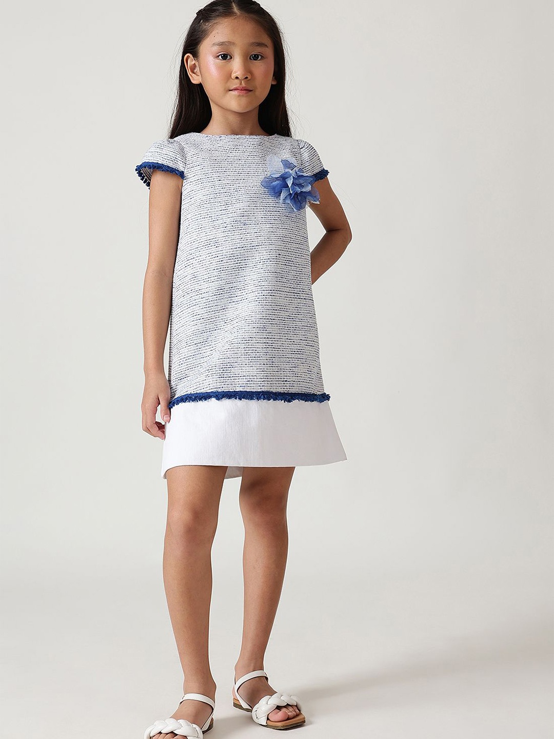

One Friday A-Line Dress, Blue