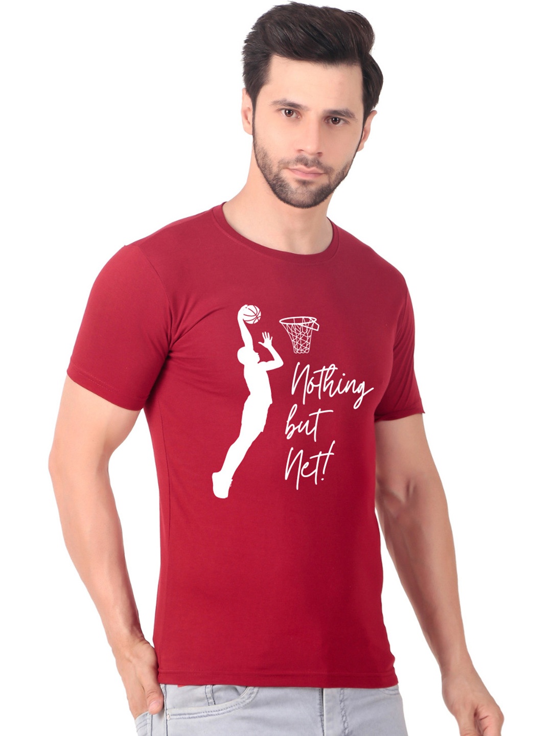

FABSTIEVE Men New Orleans Pelicans Neymar Printed T-shirt, Red