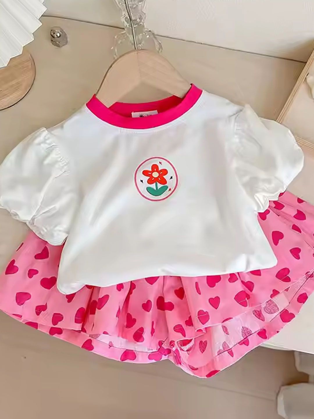 

Xsole Print Top, White