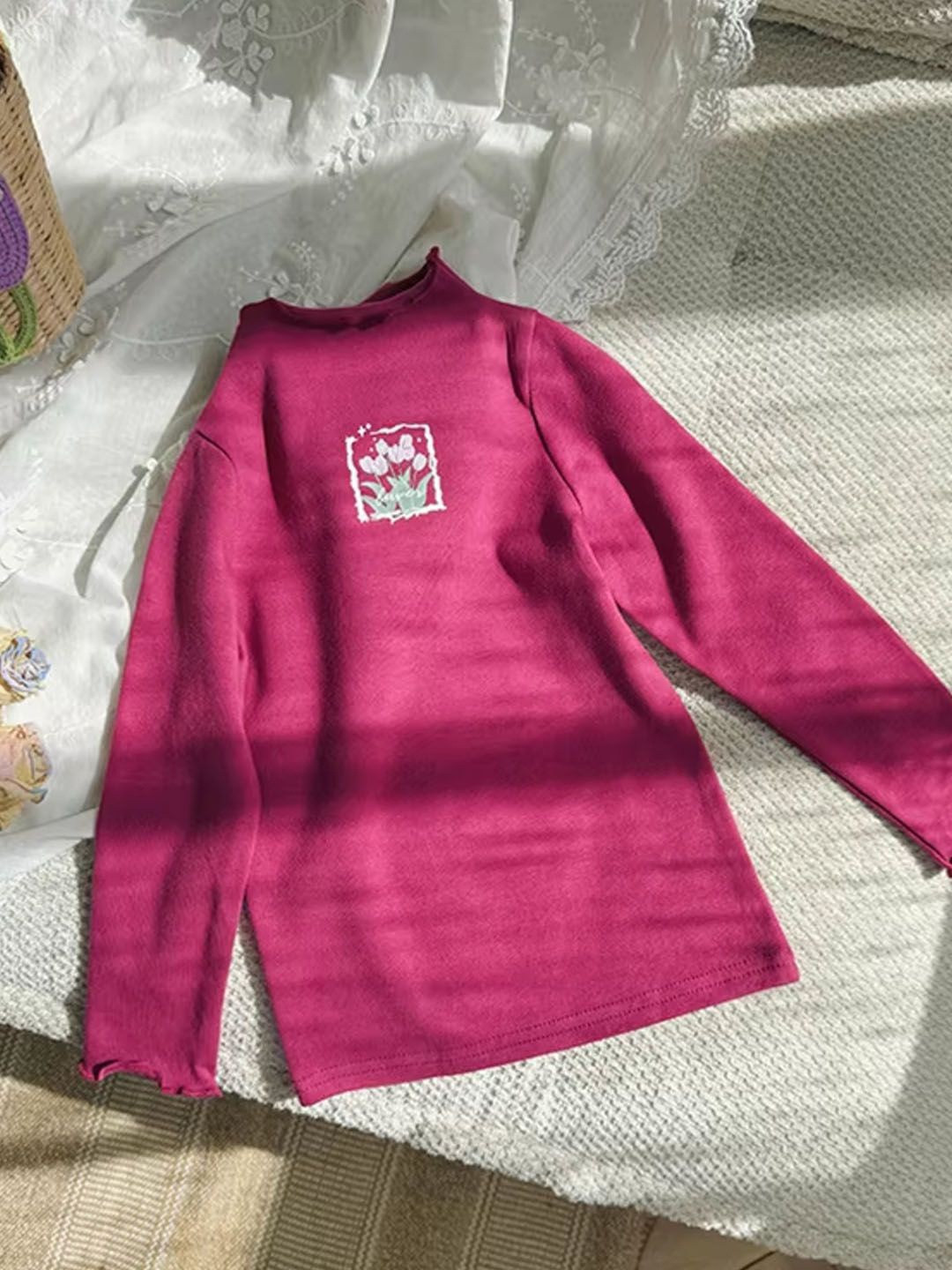 

Xsole Print Top, Pink