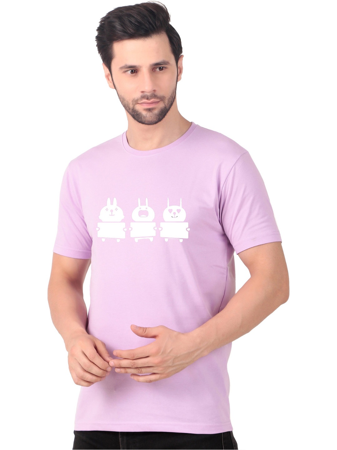 

FABSTIEVE Men New Orleans Pelicans Neymar Printed T-shirt, Purple