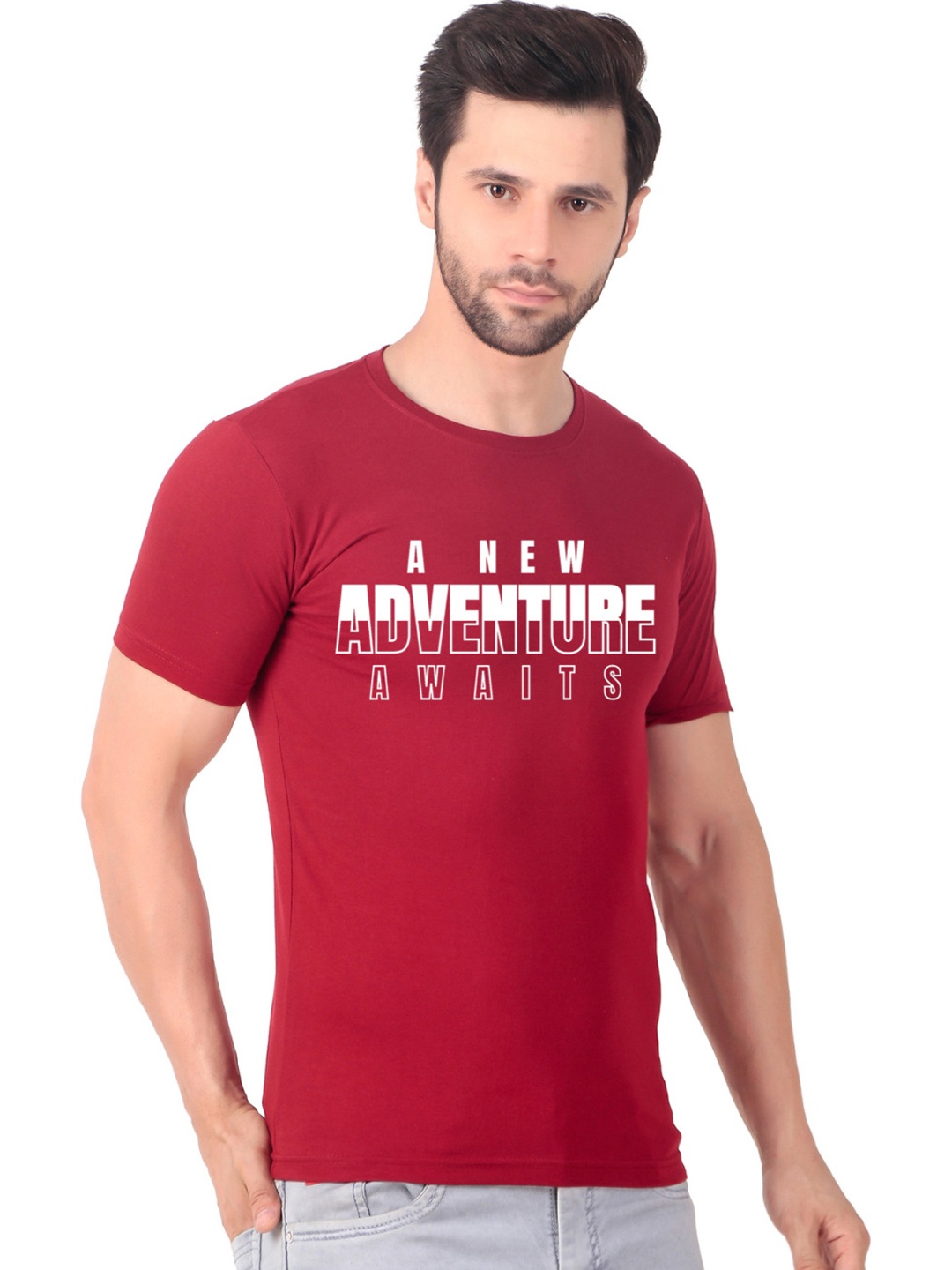 

FABSTIEVE Men New Orleans Pelicans Neymar Printed T-shirt, Red