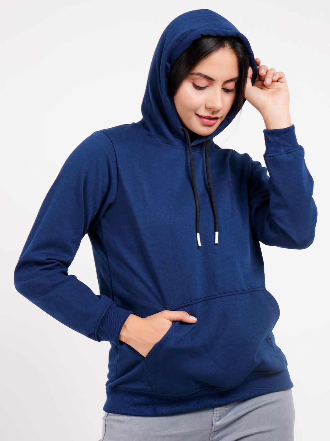 

Lugo Women Hooded Sweatshirt, Blue