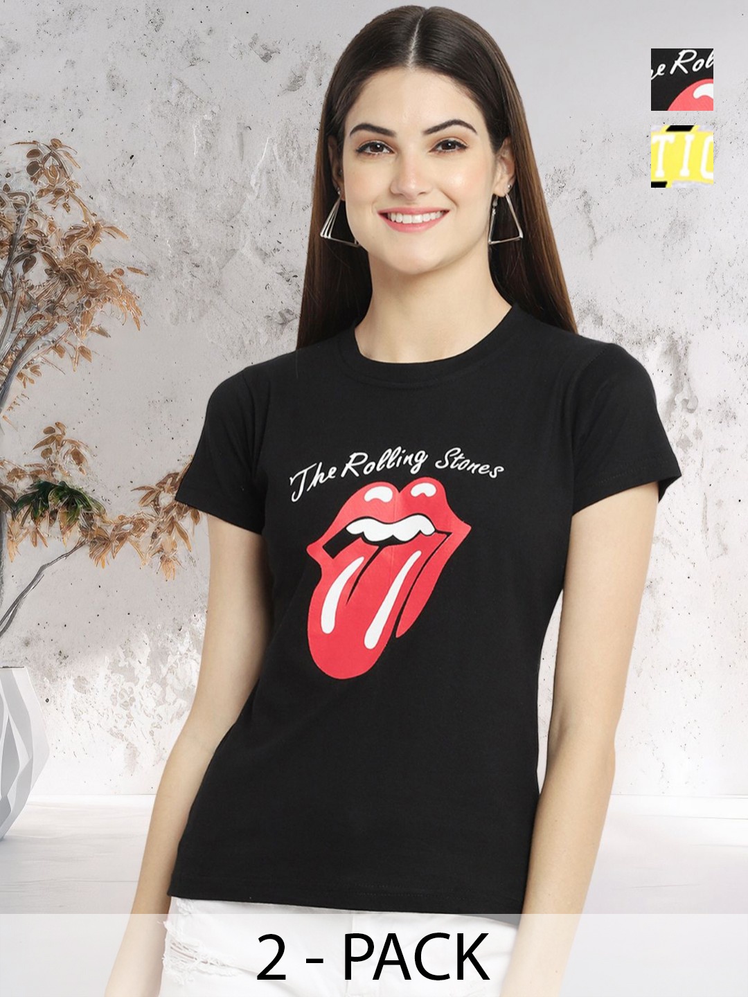 

Metronaut Women Typography 2 Wonder Woman Printed Applique T-shirt, Multi