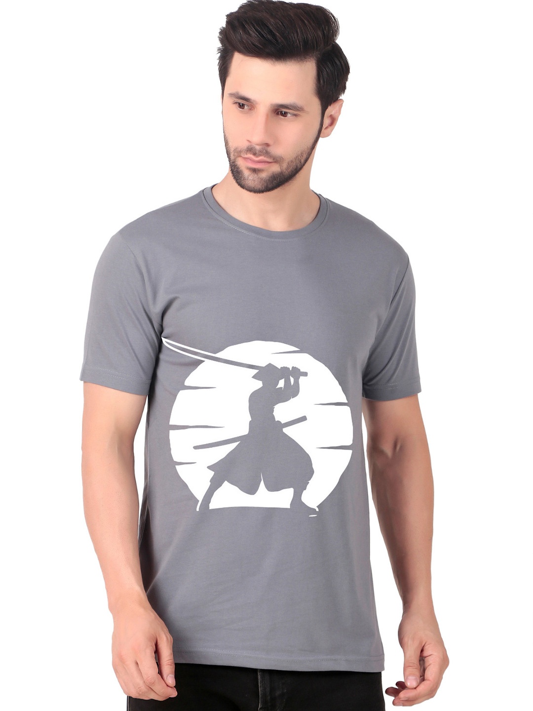 

FABSTIEVE Men New Orleans Pelicans Neymar Printed T-shirt, Grey