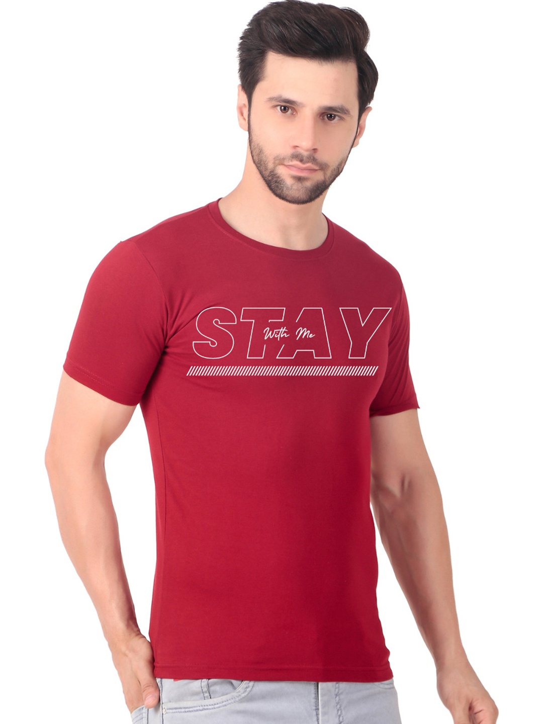 

FABSTIEVE Men New Orleans Pelicans Neymar Printed T-shirt, Red