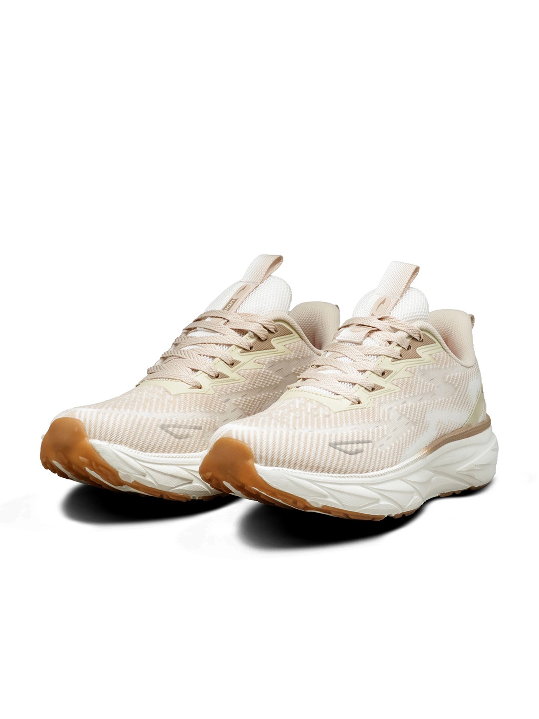 

ASIAN Men Mesh Running Non-Marking Shoes, Beige