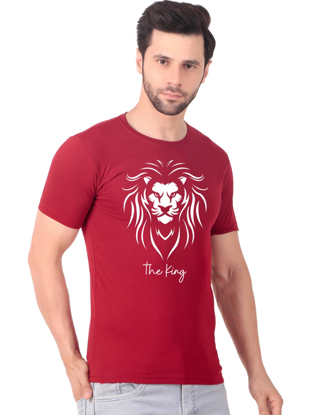 

FABSTIEVE Men New Orleans Pelicans Neymar Printed T-shirt, Red