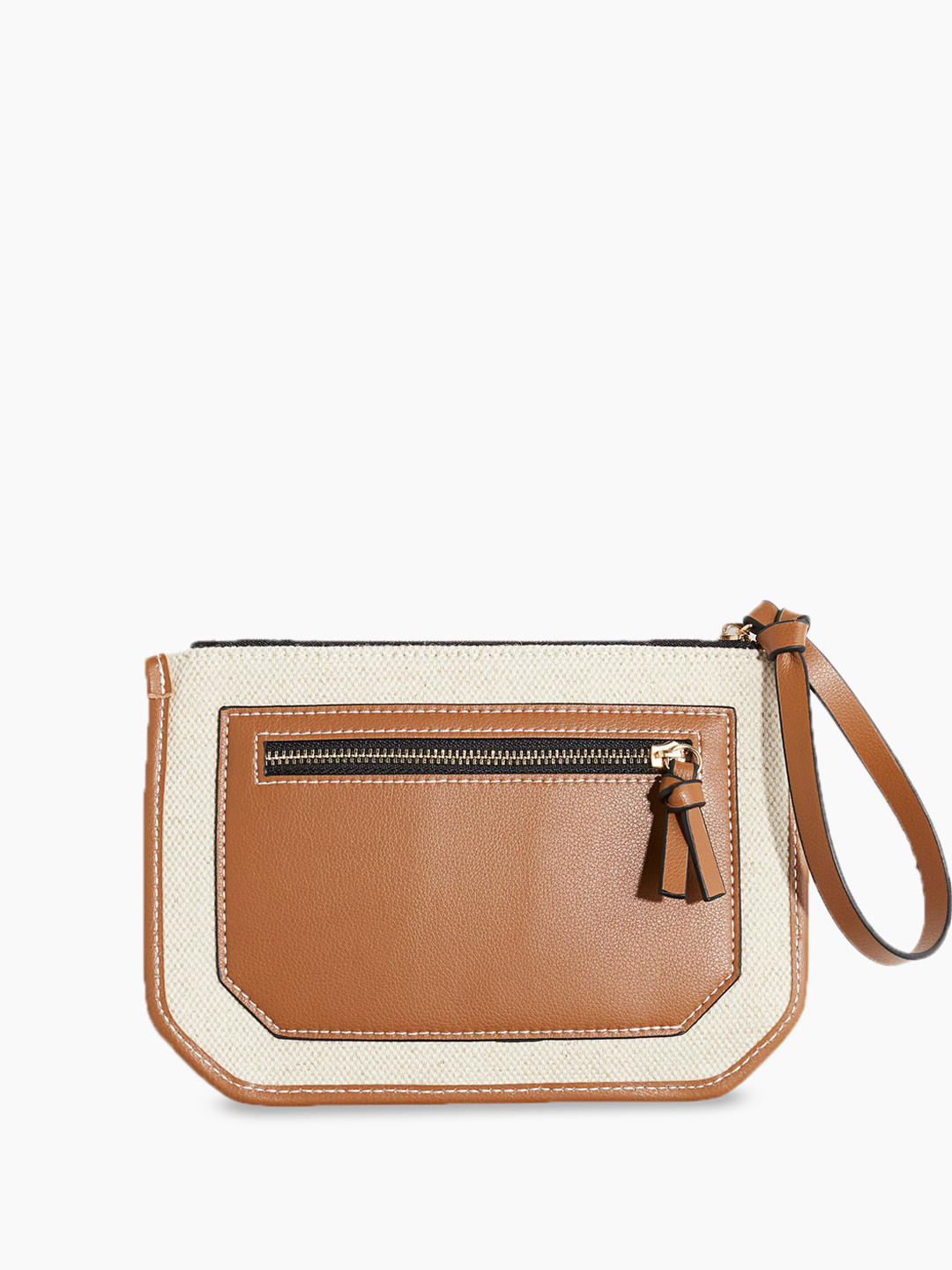 

H&M Canvas Phone Bag, Brown