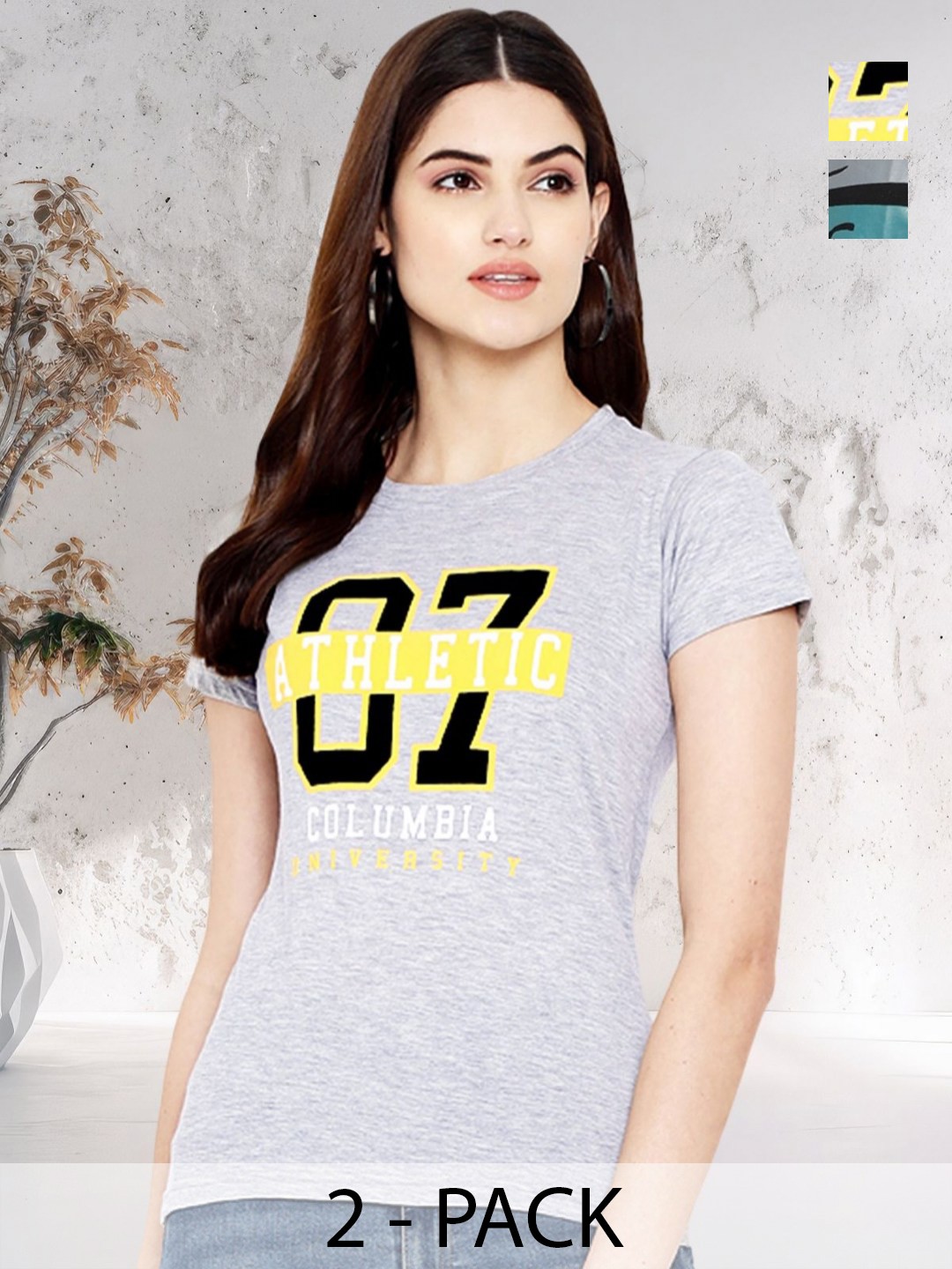 

Metronaut Women Typography 2 Wonder Woman Printed Applique T-shirt, Multi