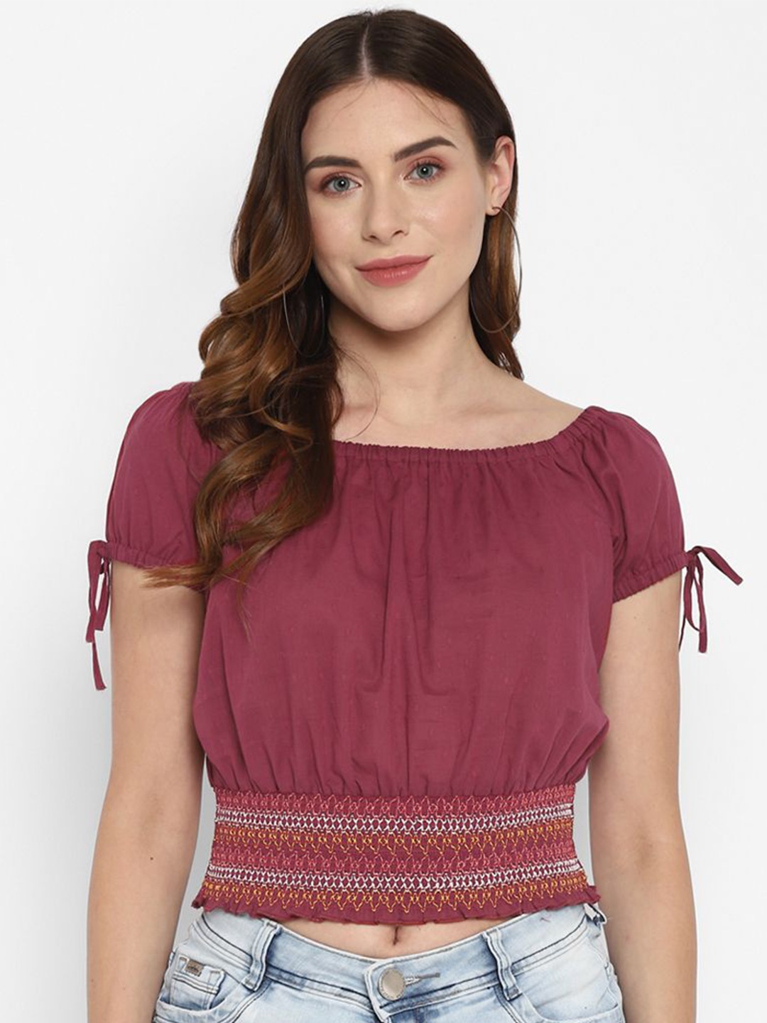 

Taurus Cotton Top, Maroon