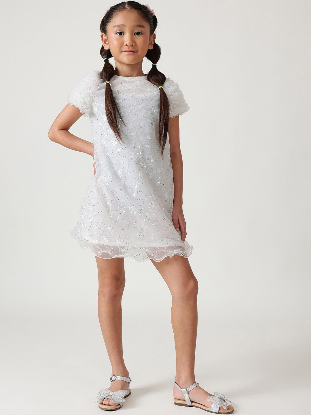 

One Friday A-Line Dress, Off white