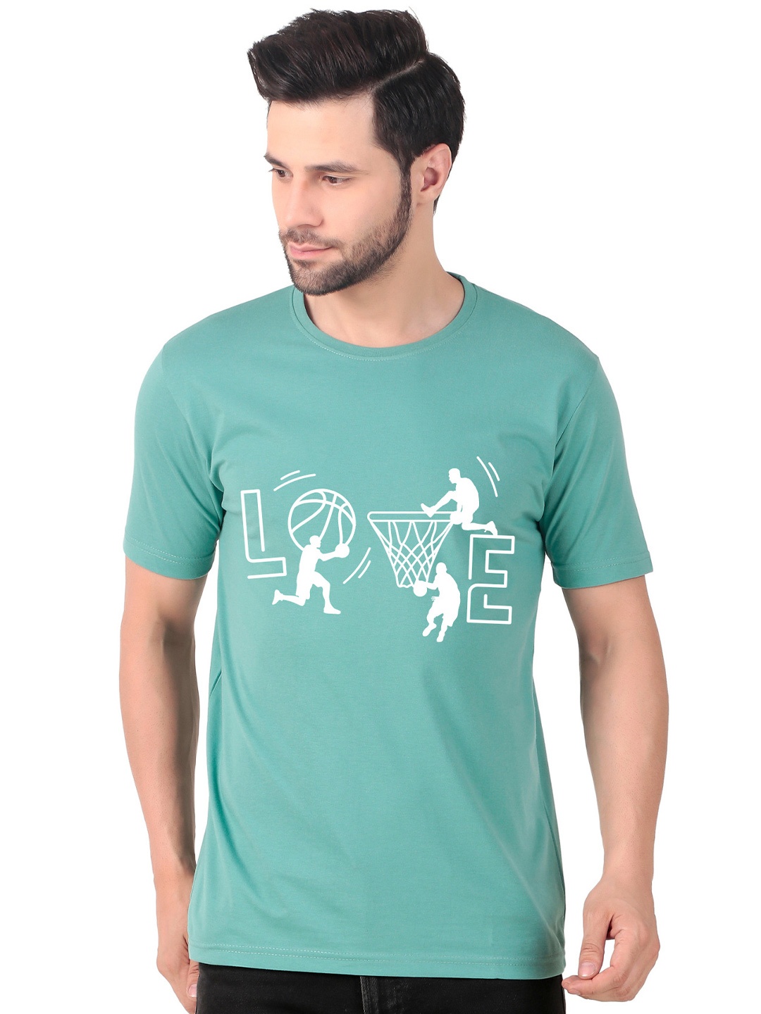 

FABSTIEVE Men New Orleans Pelicans Neymar Printed T-shirt, Green