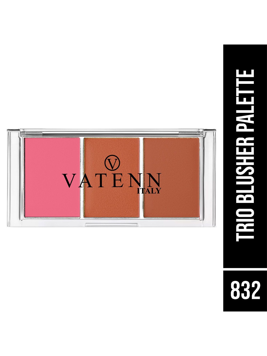 

VATENN ITALY Trio Blusher Palette - Shade 832, Pink