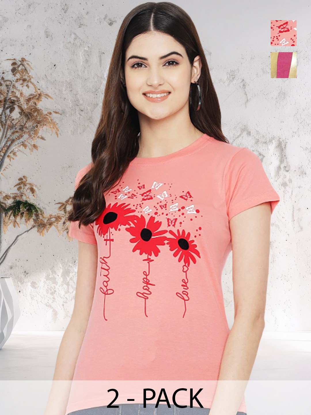 

Metronaut Women Typography 2 Wonder Woman Printed Applique T-shirt, Multi