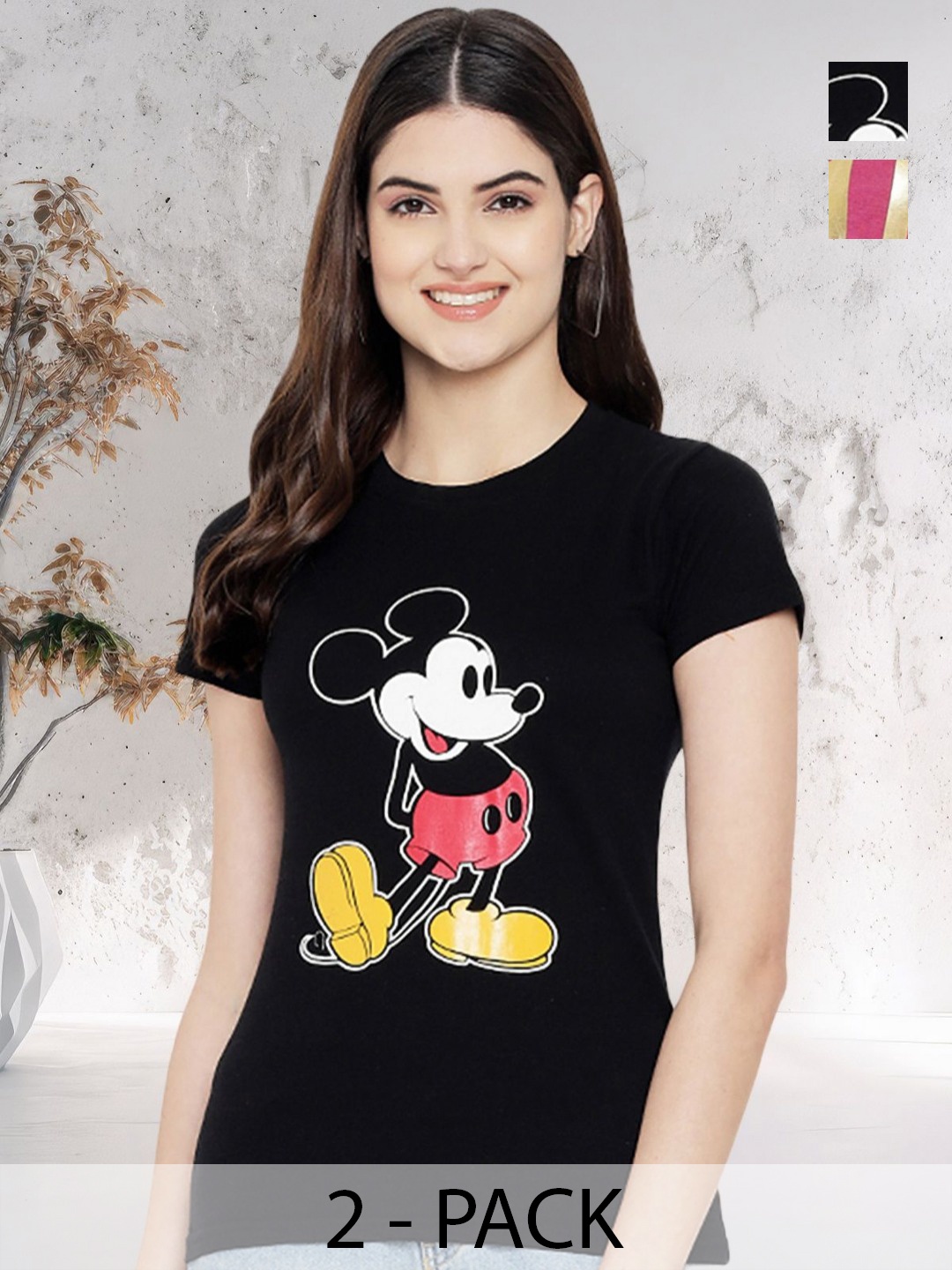 

Metronaut Women Typography 2 Wonder Woman Printed Applique T-shirt, Multi