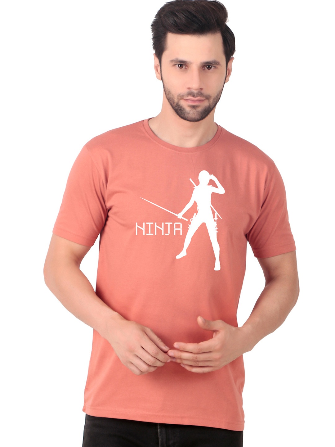 

FABSTIEVE Men New Orleans Pelicans Neymar Printed T-shirt, Pink