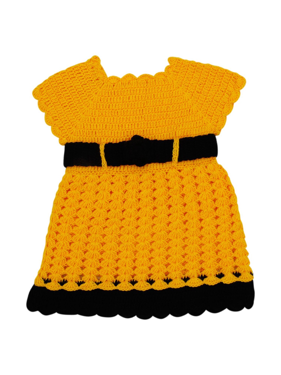 

The Creators Pure Wool A-Line Dress, Yellow