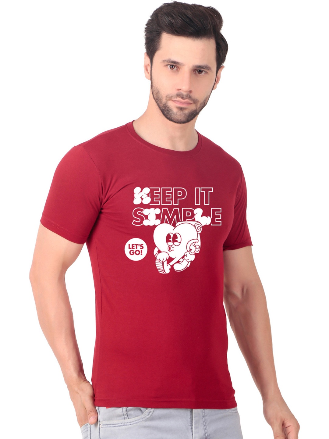 

FABSTIEVE Men New Orleans Pelicans Neymar Printed T-shirt, Red