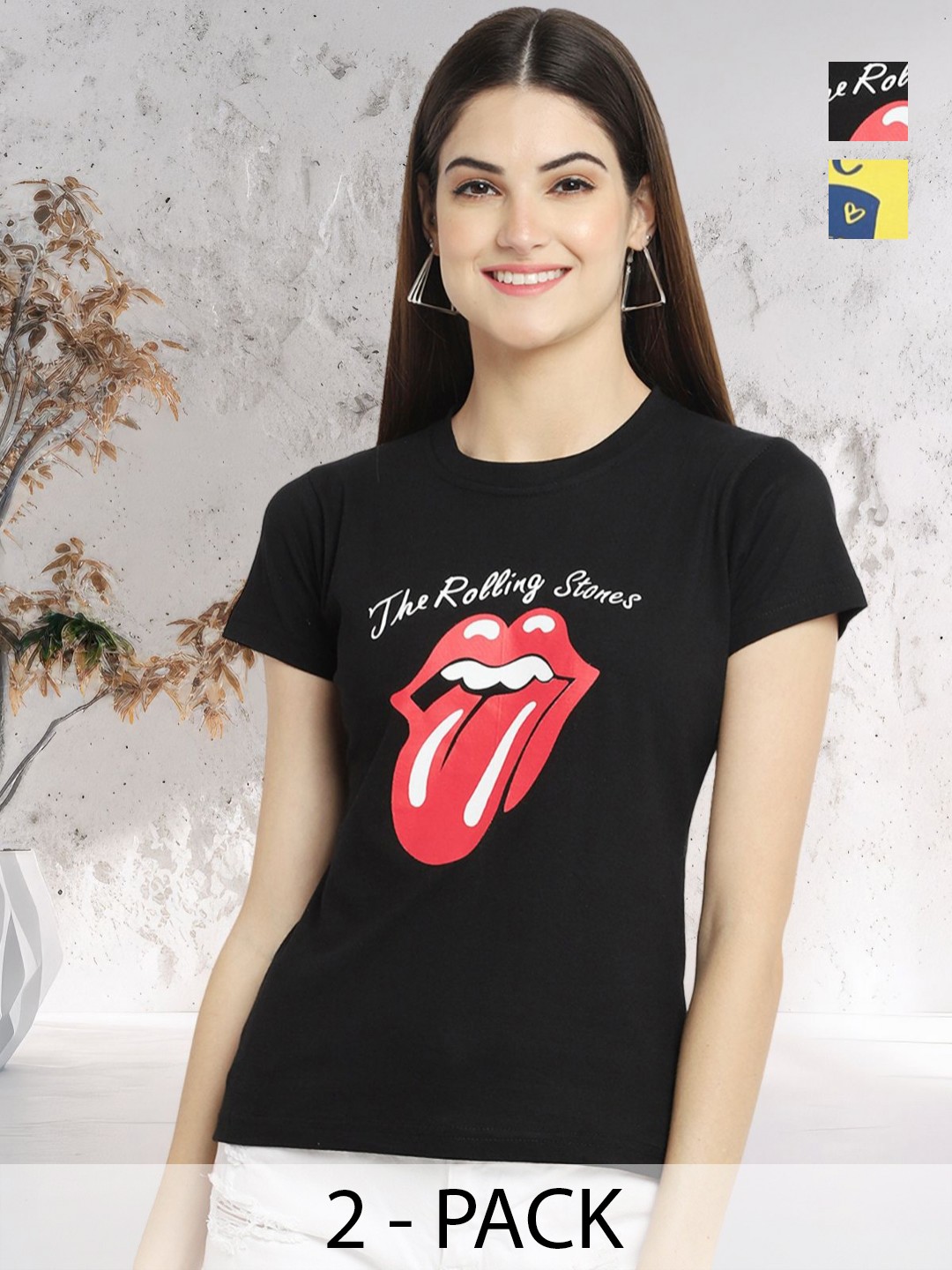 

Metronaut Women Typography 2 Wonder Woman Printed Applique T-shirt, Multi