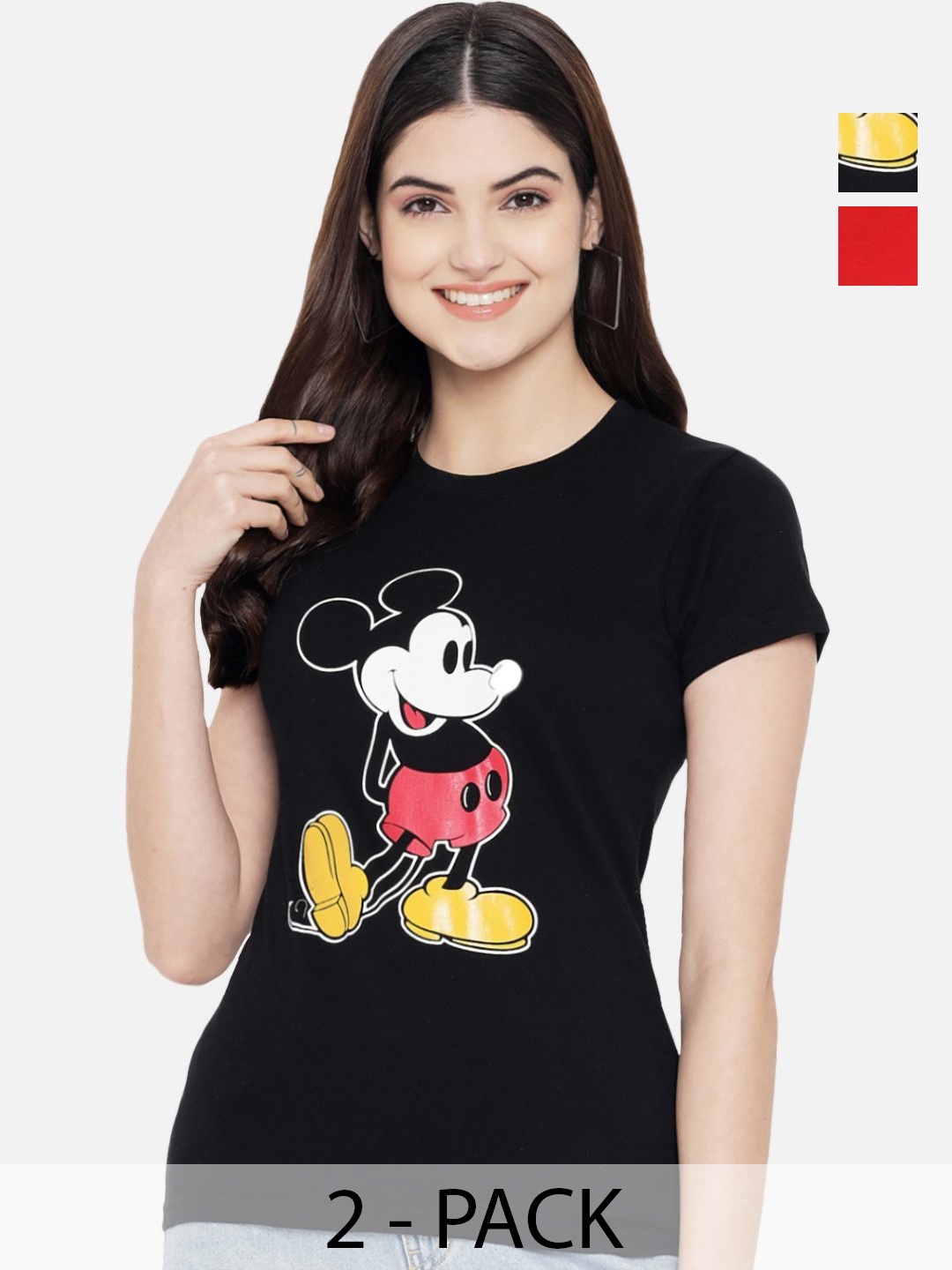 

Dreambe Women Typography Printed T-shirt, Multi