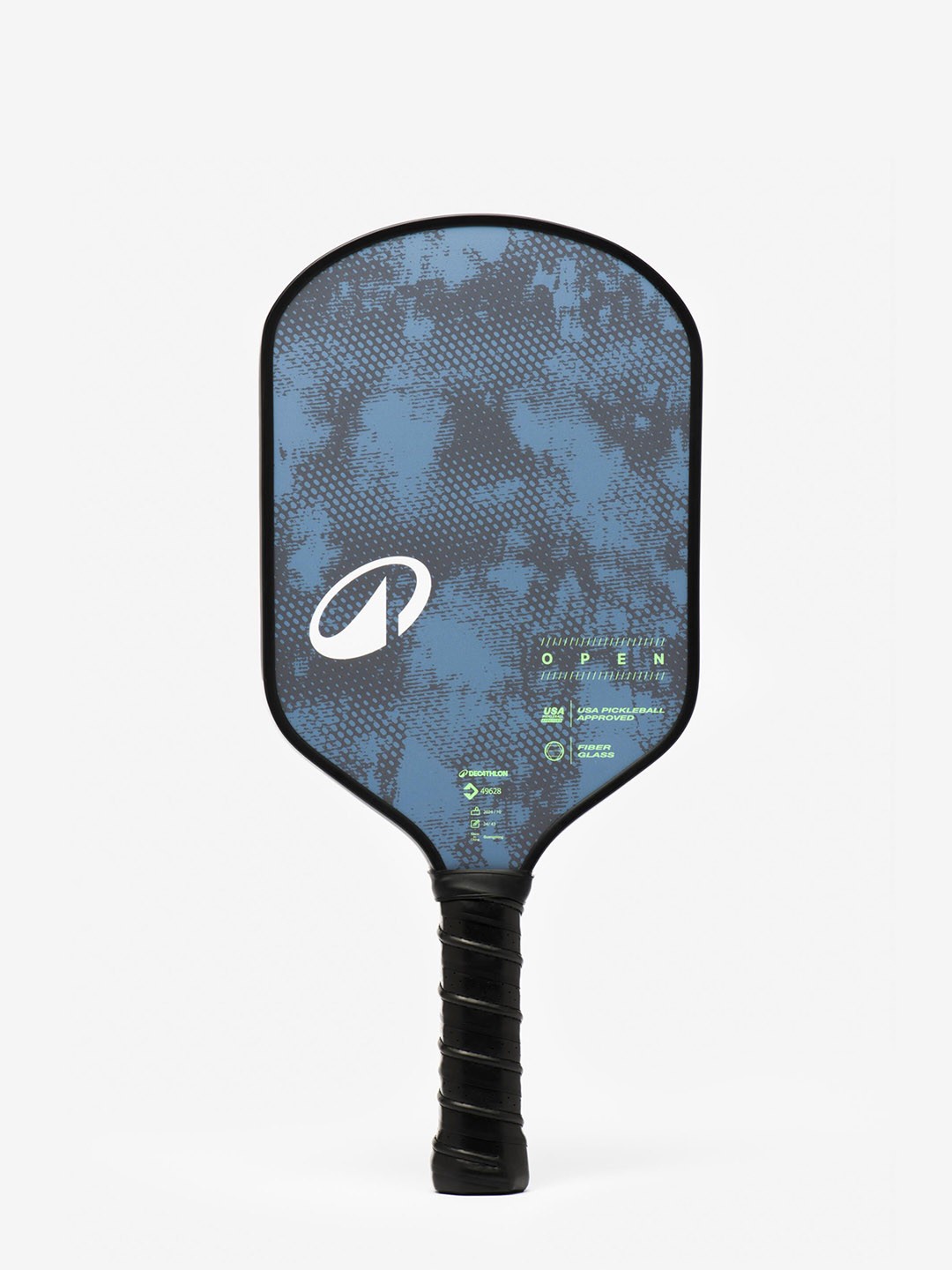 

KUIKMA By Decathlon Printed Pickleball Racket, Black