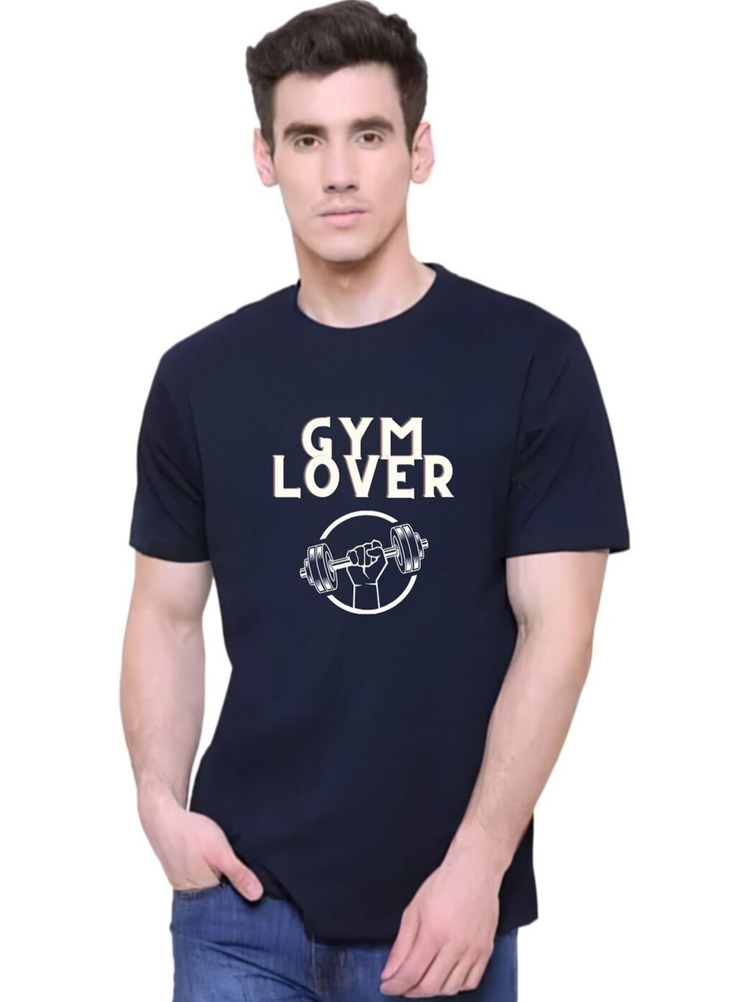 

FABSTIEVE Men New Orleans Pelicans Neymar Printed T-shirt, Navy blue
