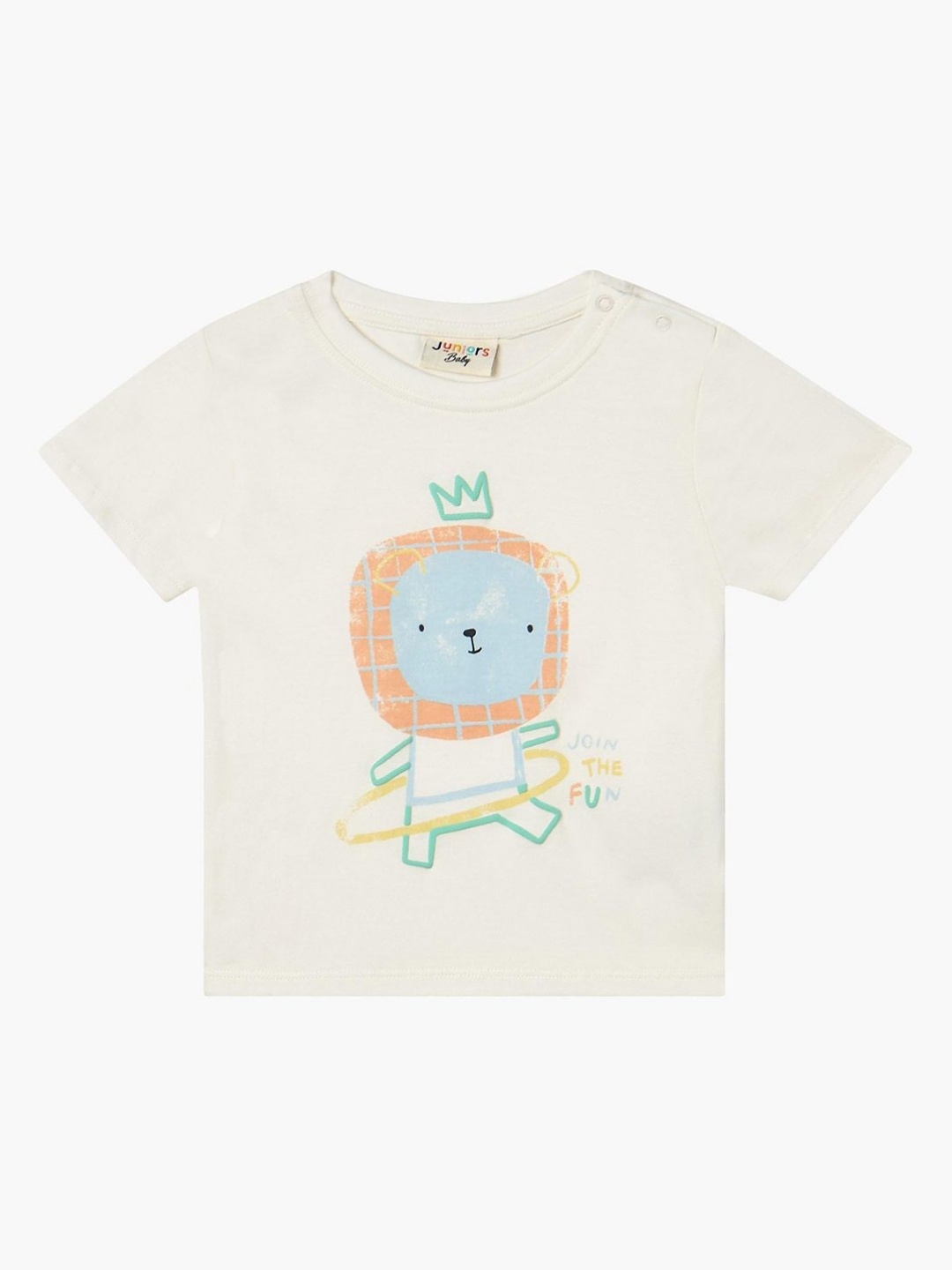 

Juniors by Babyshop Boys Printed T-shirt, White