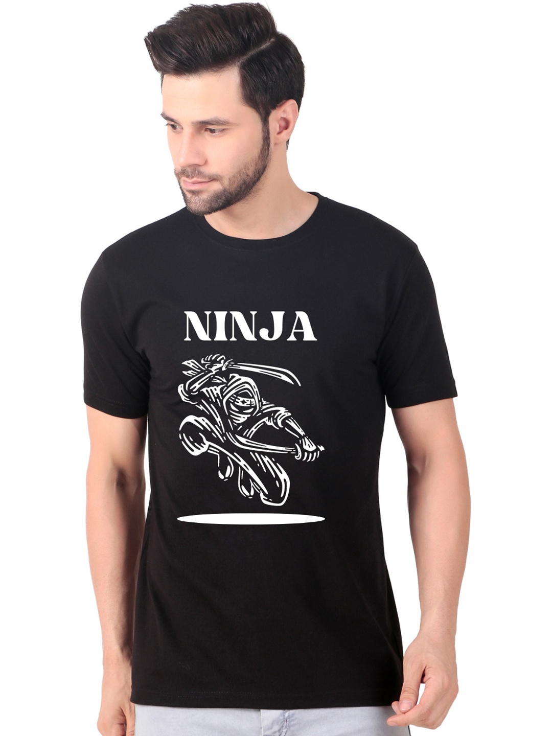 

FABSTIEVE Men New Orleans Pelicans Neymar Printed T-shirt, Black