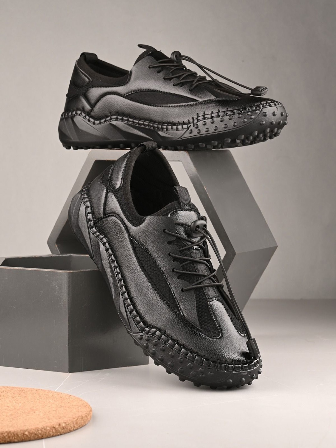 

JK Port Men Fashion, Black