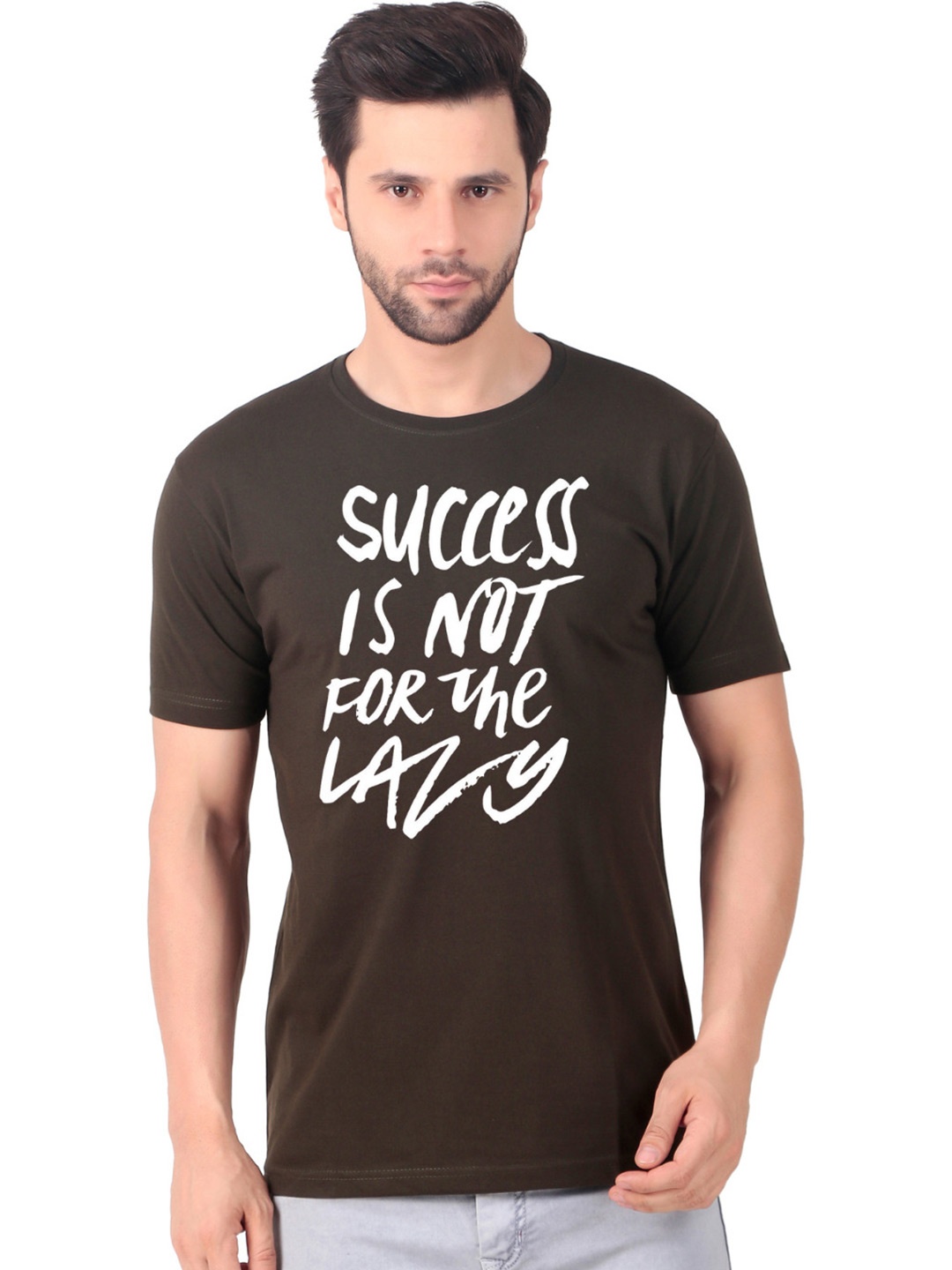 

FABSTIEVE Men New Orleans Pelicans Neymar Printed T-shirt, Brown