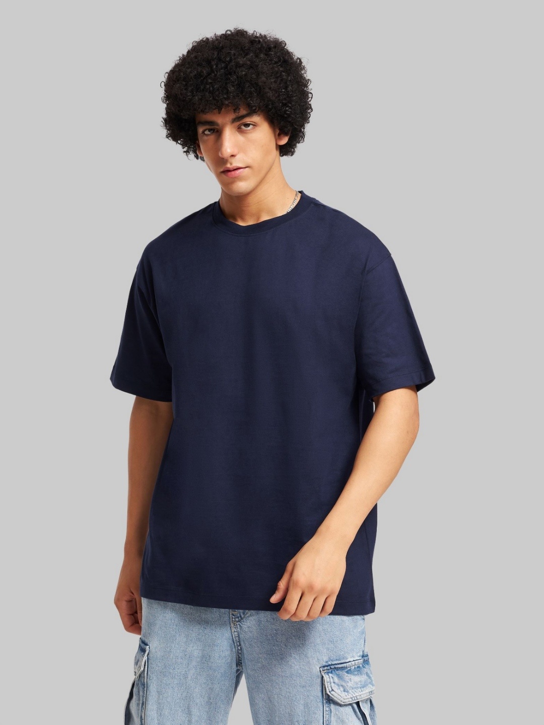 

Underrated Club Men Bio Finish T-Shirt, Navy blue