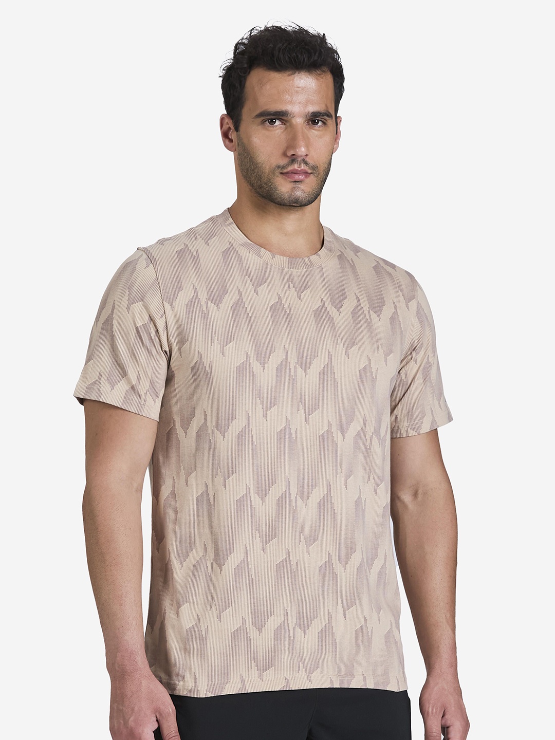 

Domyos By Decathlon Regular T-Shirt 500 Cosmeto, Beige