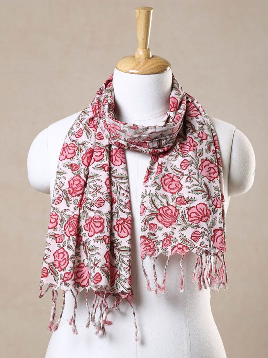 

iTokri Women Printed Stole, Pink