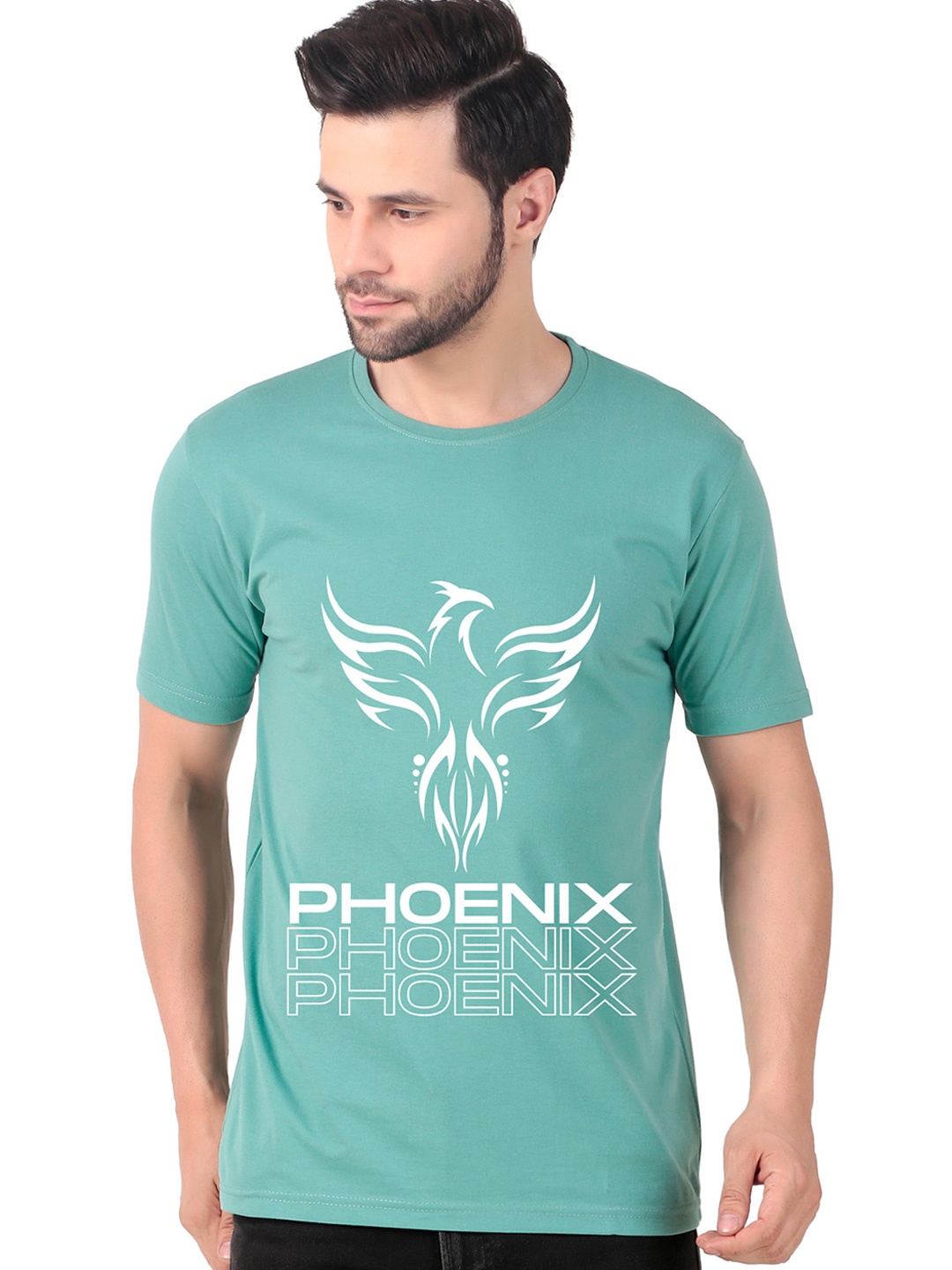 

FABSTIEVE Men New Orleans Pelicans Neymar Printed T-shirt, Green