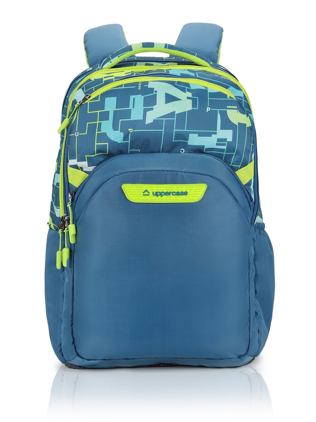 

uppercase Unisex Typography Backpack, Teal