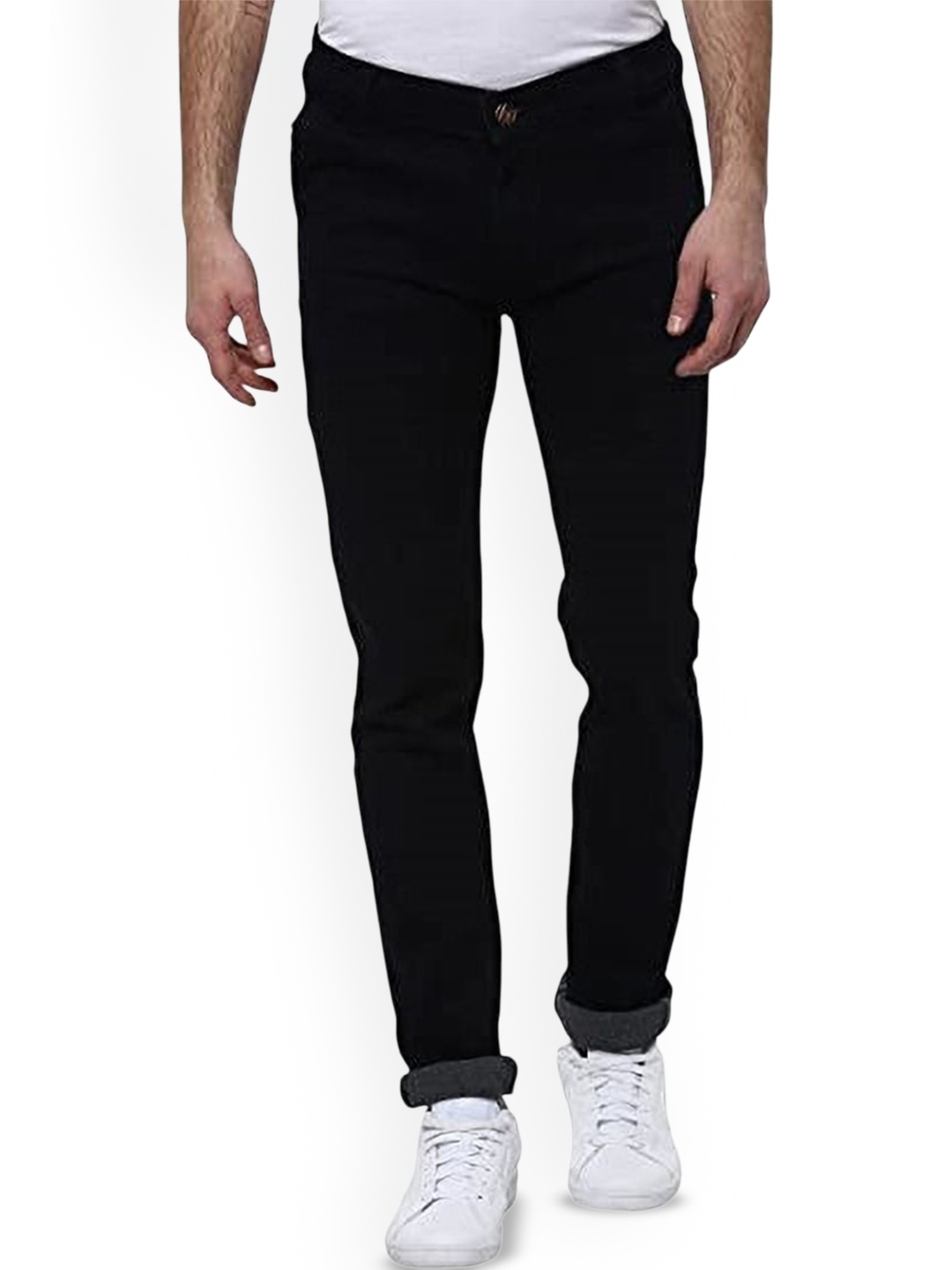 

COMFITS Men Classic Stretchable Jeans, Black