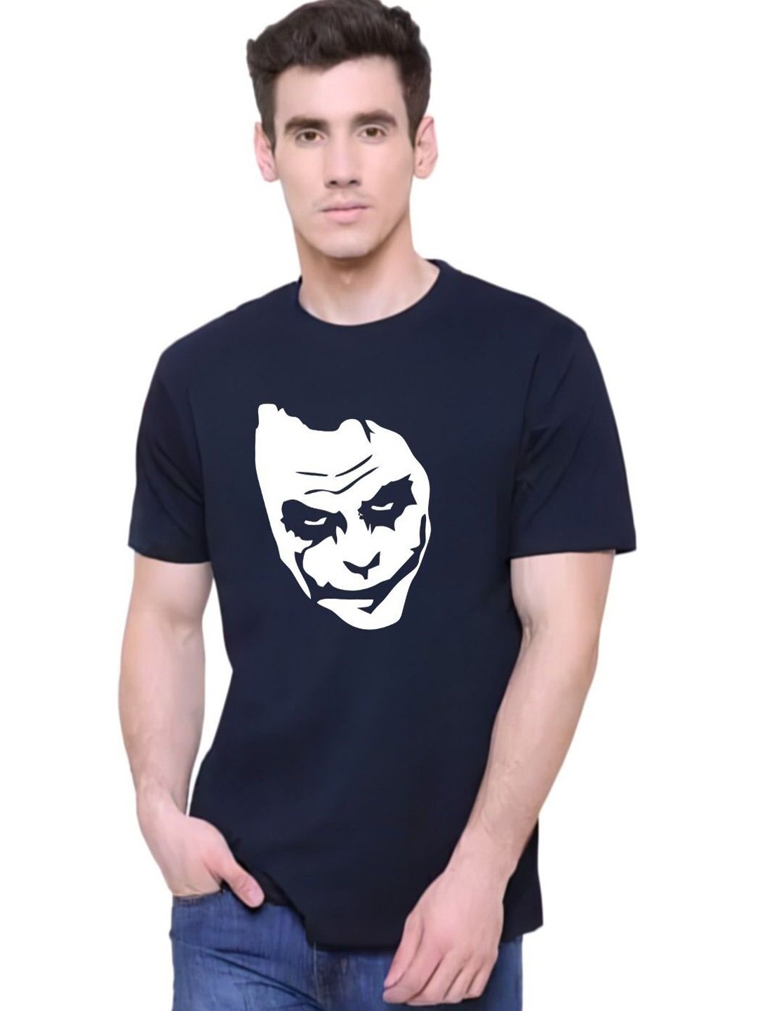 

FABSTIEVE Men New Orleans Pelicans Neymar Printed T-shirt, Navy blue
