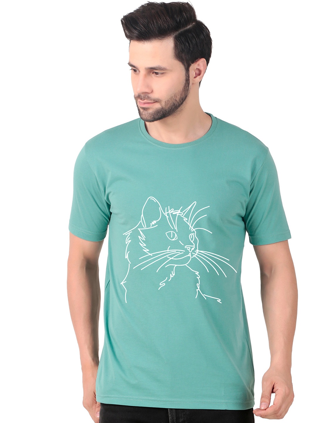 

FABSTIEVE Men New Orleans Pelicans Neymar Printed T-shirt, Green