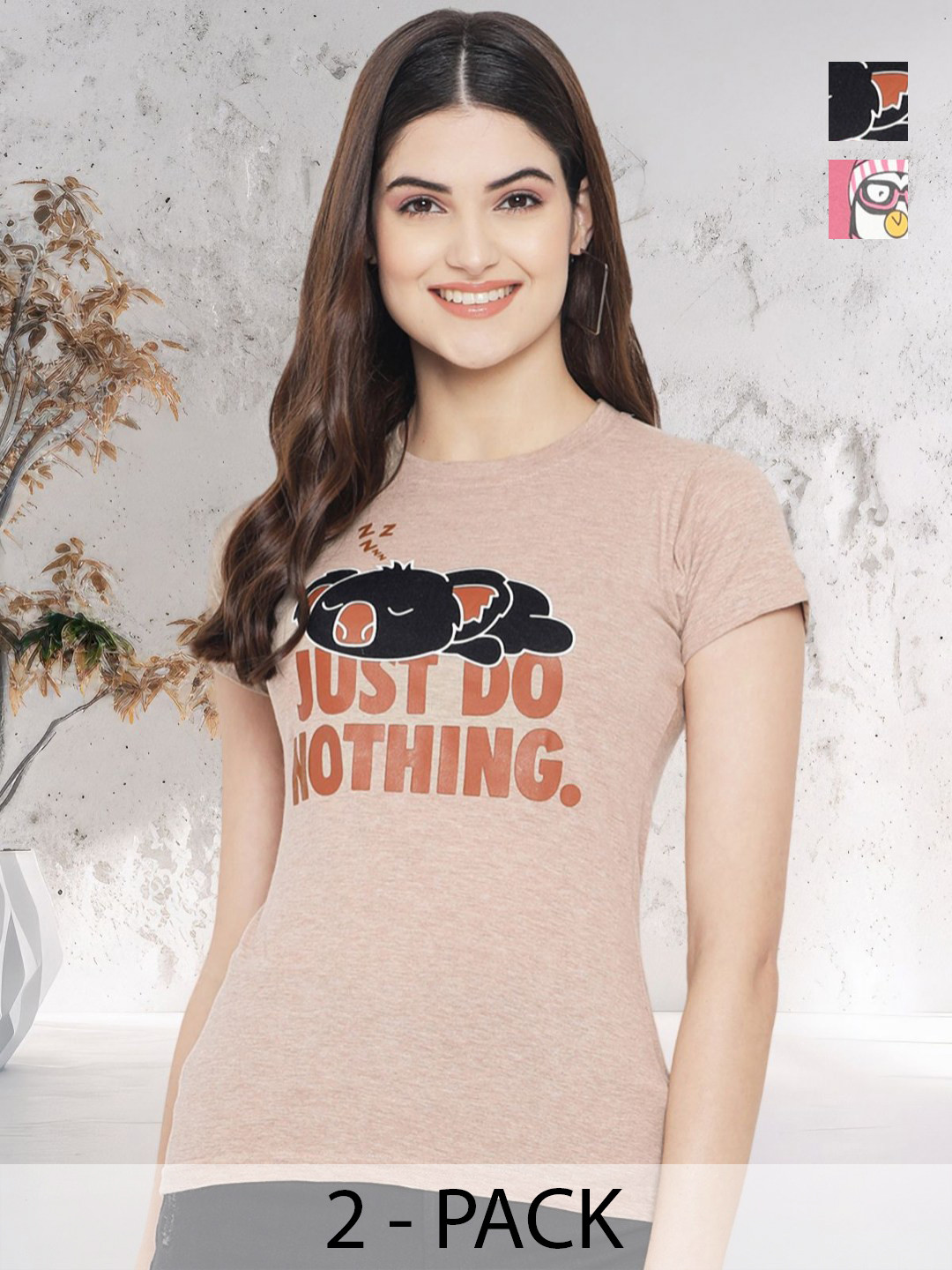 

Metronaut Women Typography 2 Wonder Woman Printed Applique T-shirt, Multi