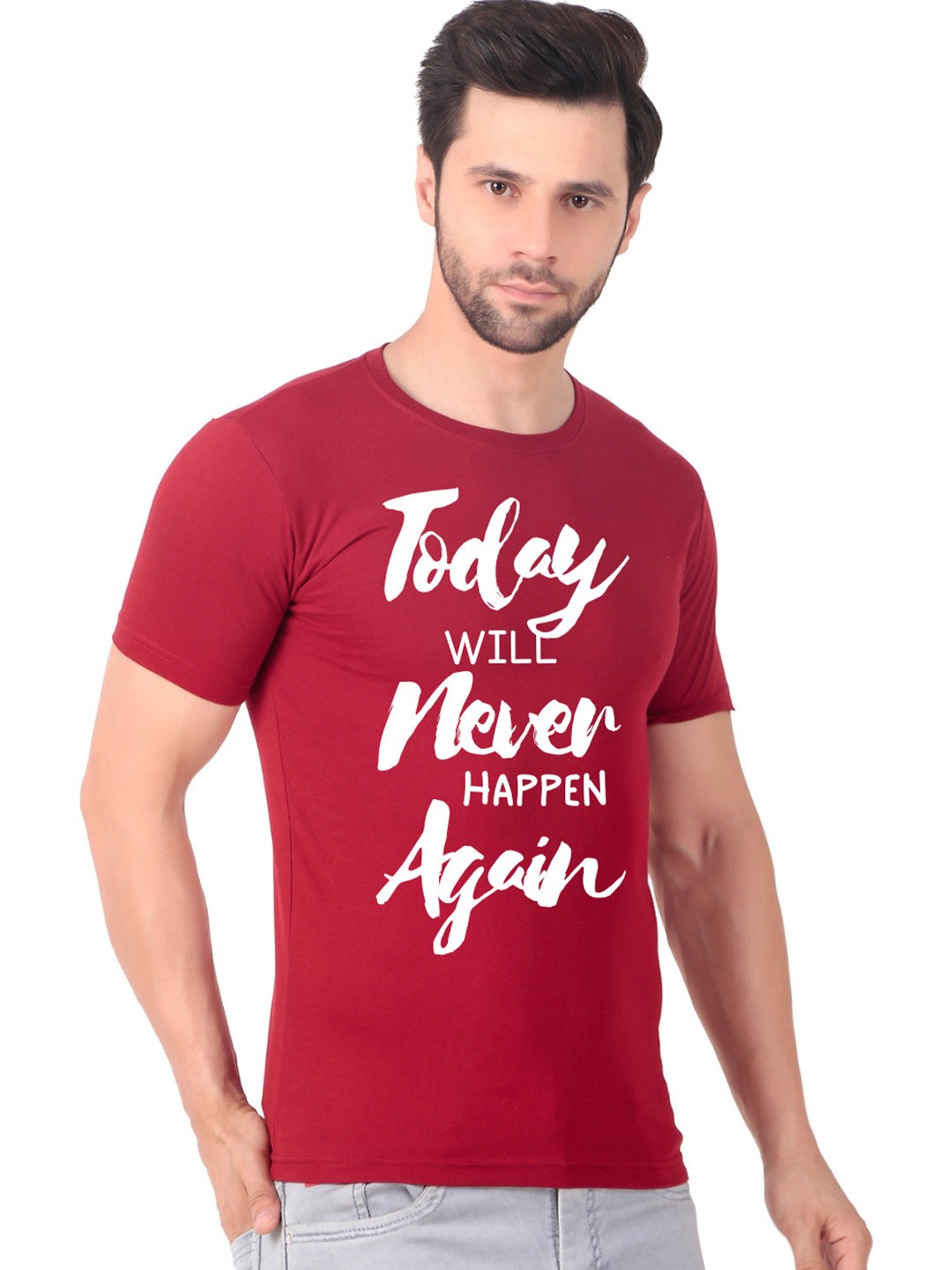 

FABSTIEVE Men New Orleans Pelicans Neymar Printed T-shirt, Red