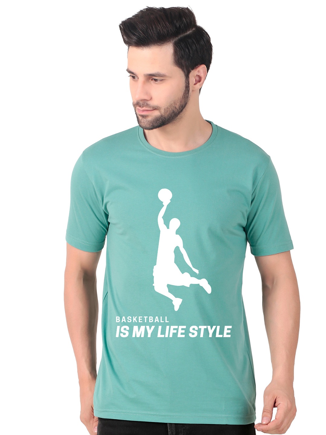 

FABSTIEVE Men New Orleans Pelicans Neymar Printed T-shirt, Green