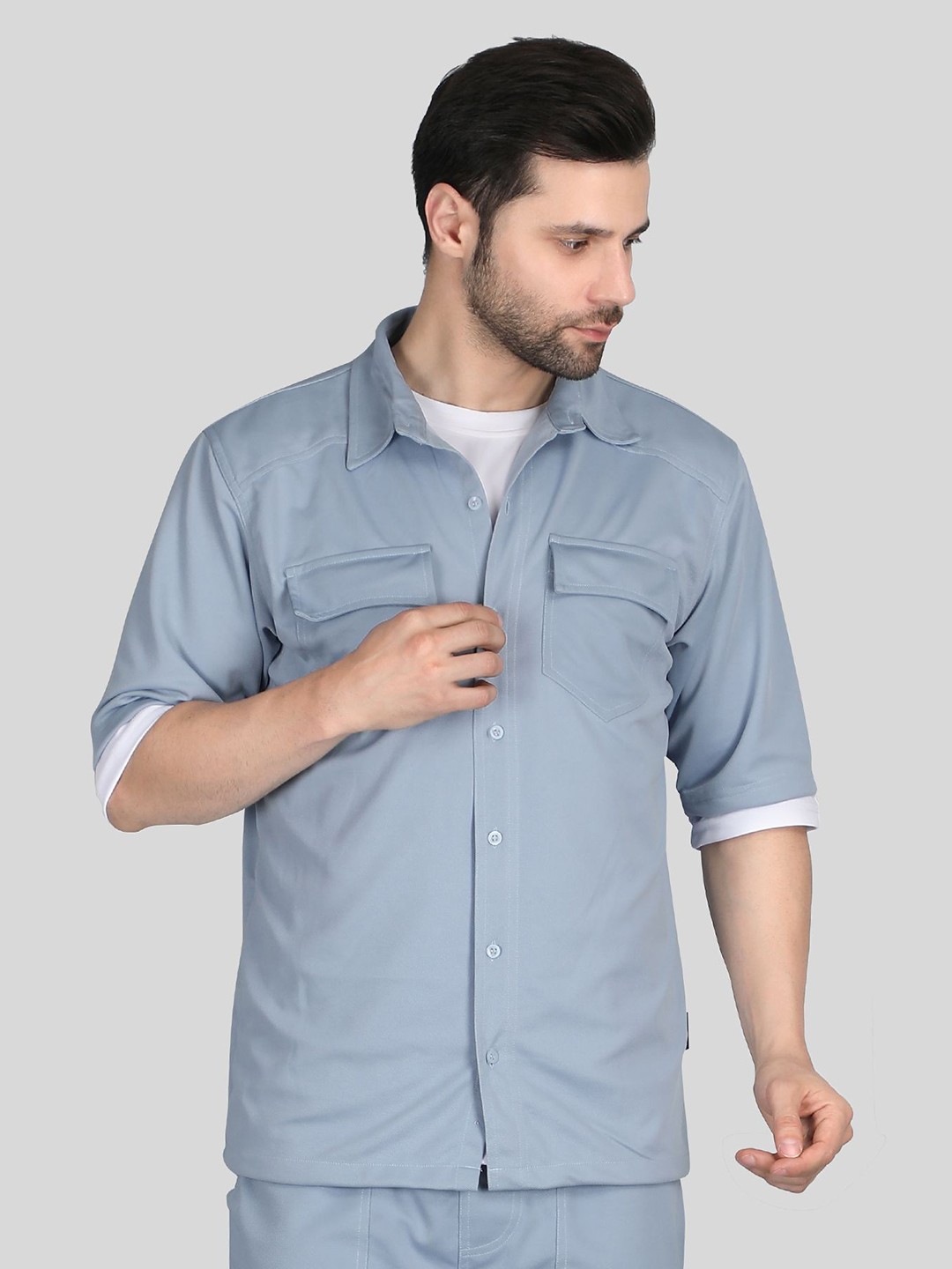 

Raxedo Men Pockets T-shirt, Blue