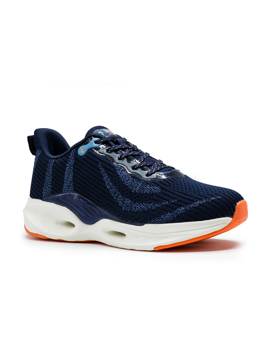 

ASIAN Men Mesh Running Non-Marking Shoes, Navy blue