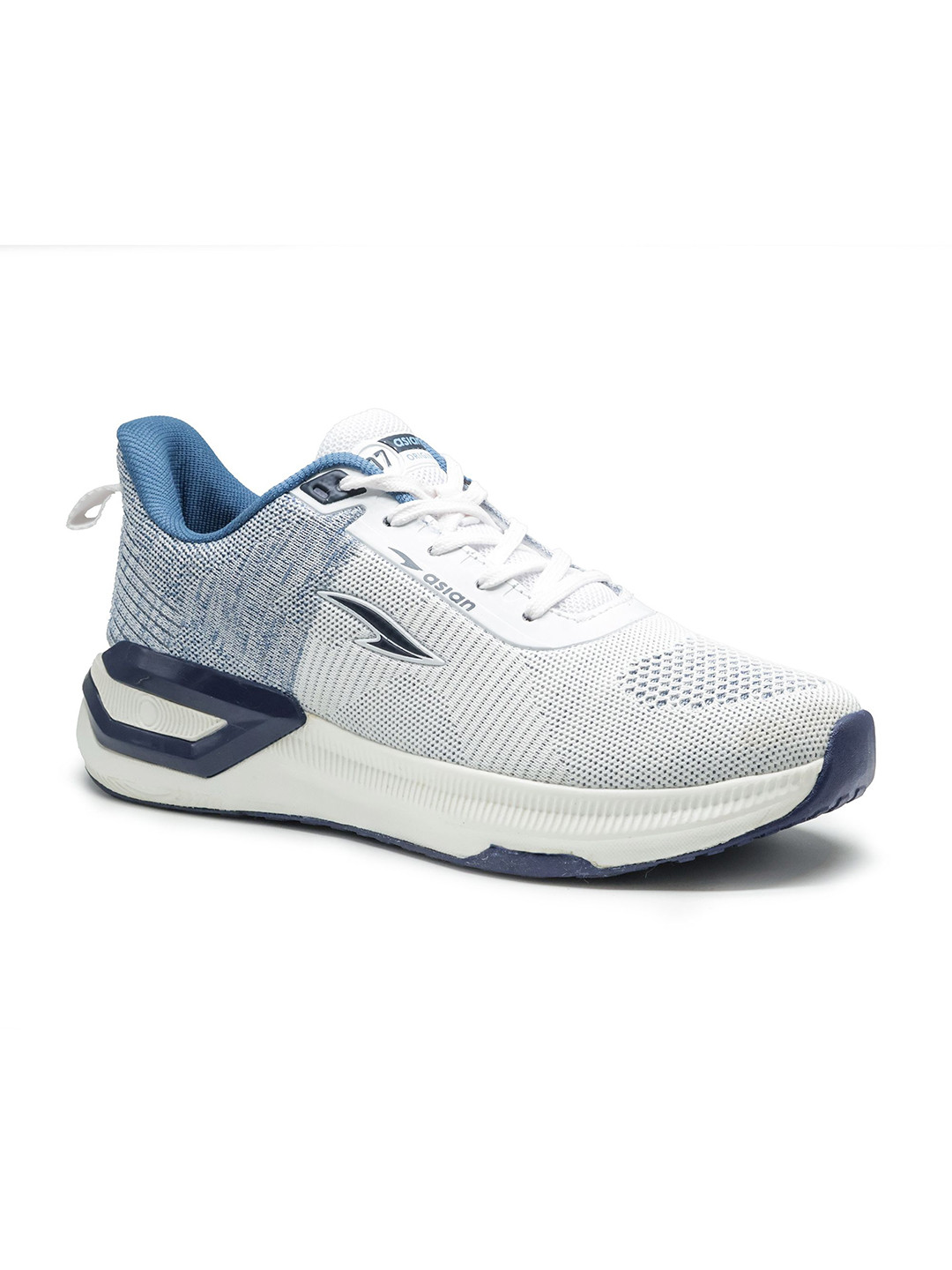 

ASIAN Men Mesh Running Non-Marking Shoes, White