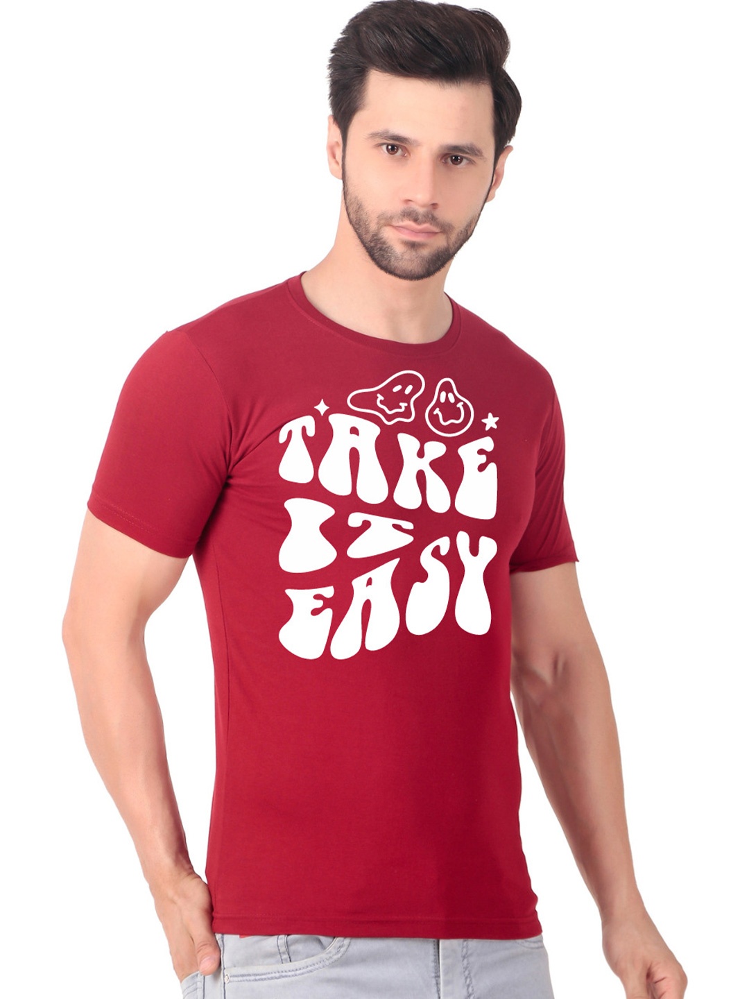 

FABSTIEVE Men New Orleans Pelicans Neymar Printed T-shirt, Red