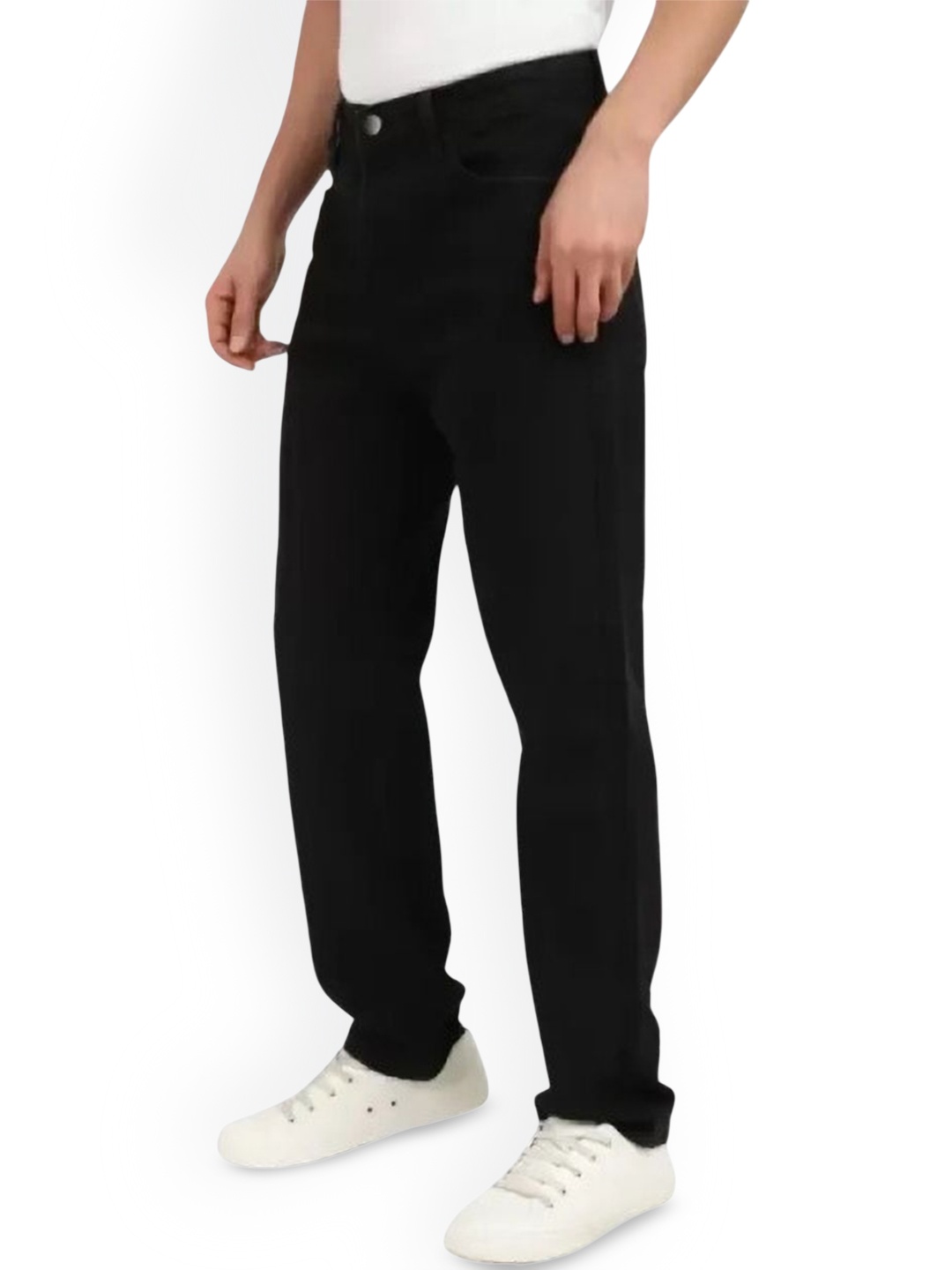 

COMFITS Men Classic Stretchable Jeans, Black