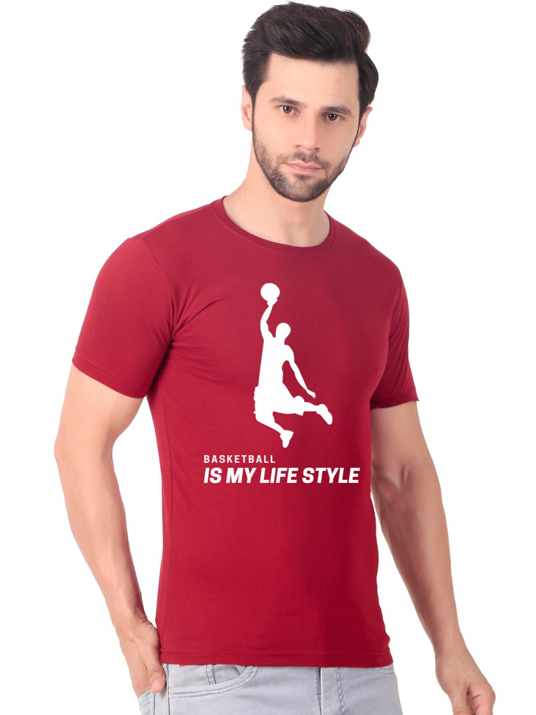 

FABSTIEVE Men New Orleans Pelicans Neymar Printed T-shirt, Red