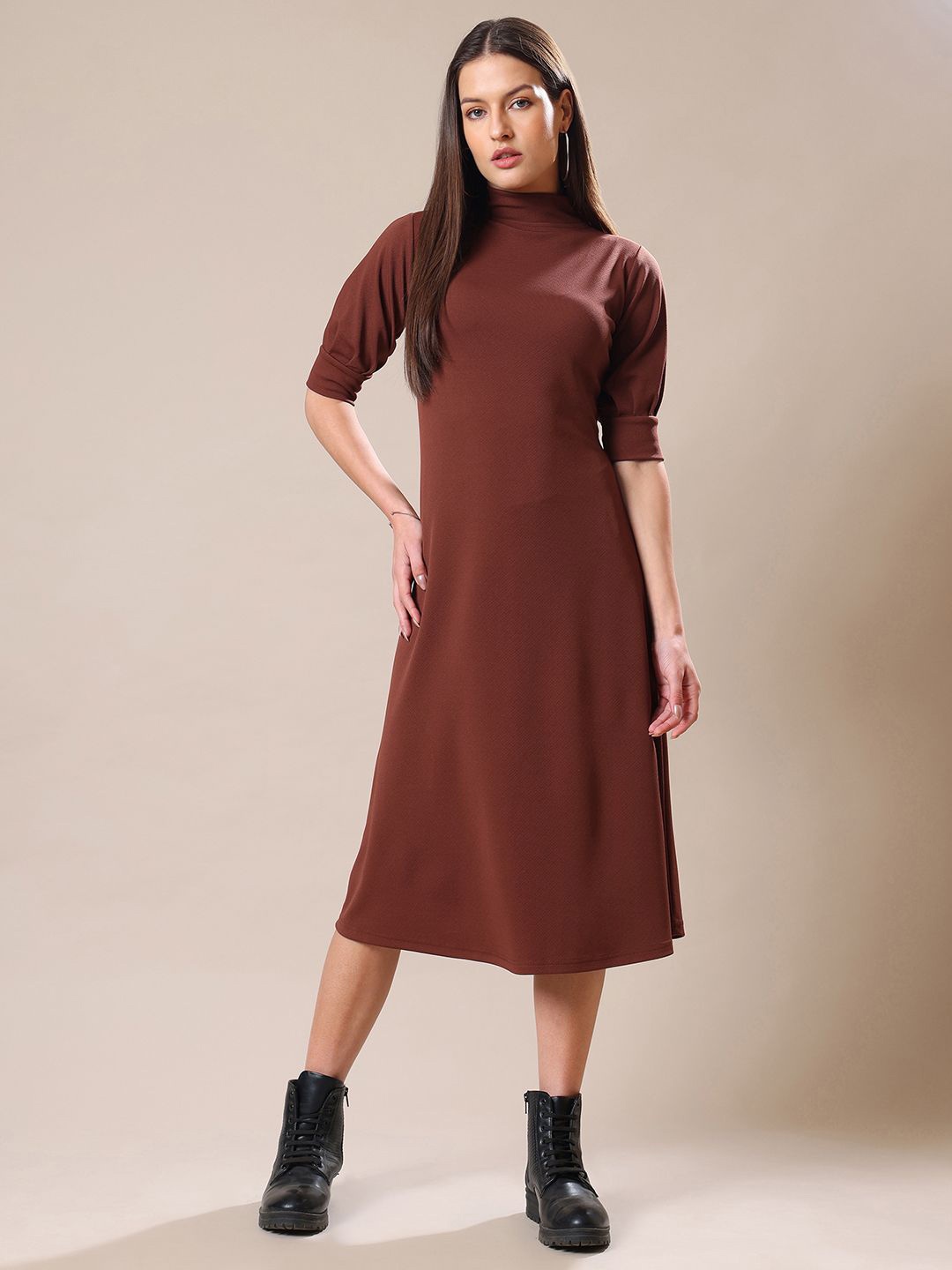 

PURVAJA Bodycon Dress, Brown