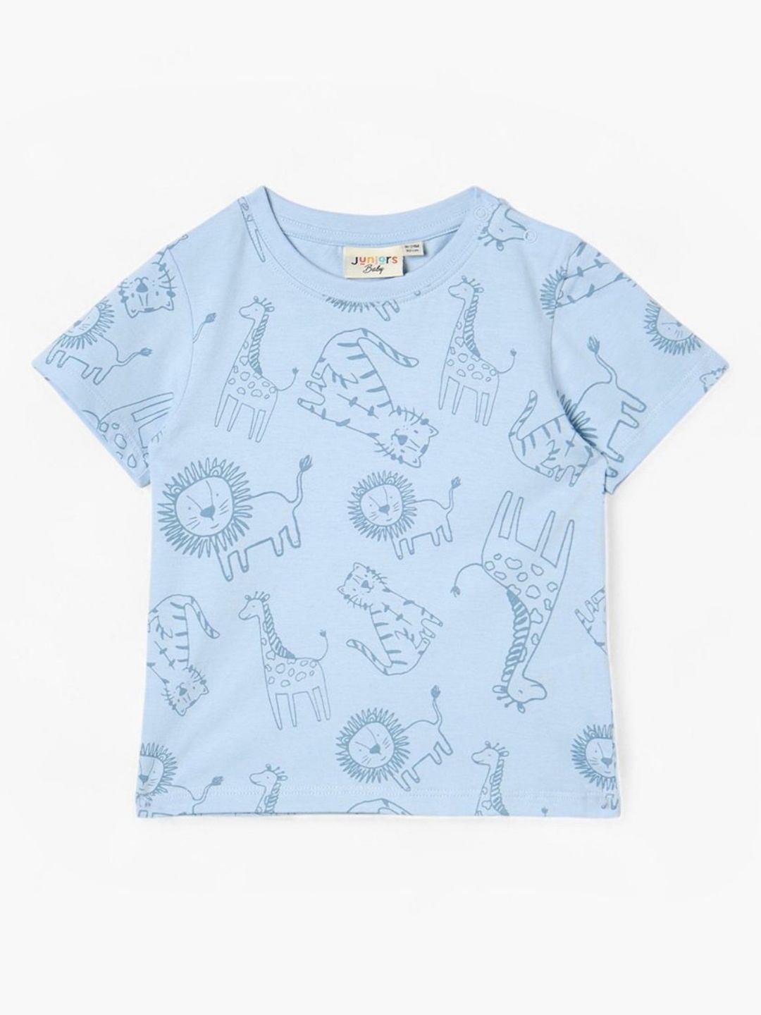 

Juniors by Babyshop Boys Printed Extended Sleeves T-shirt, Blue